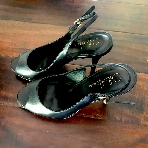 Cole Haan Nike Air Stiletto Slingback Heels - Picture 3 of 4